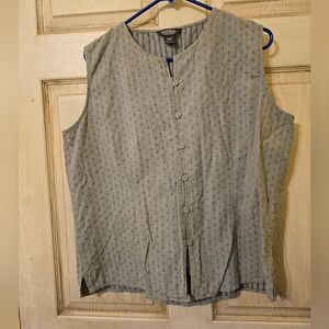 Woolrich Button Up Tank Tops